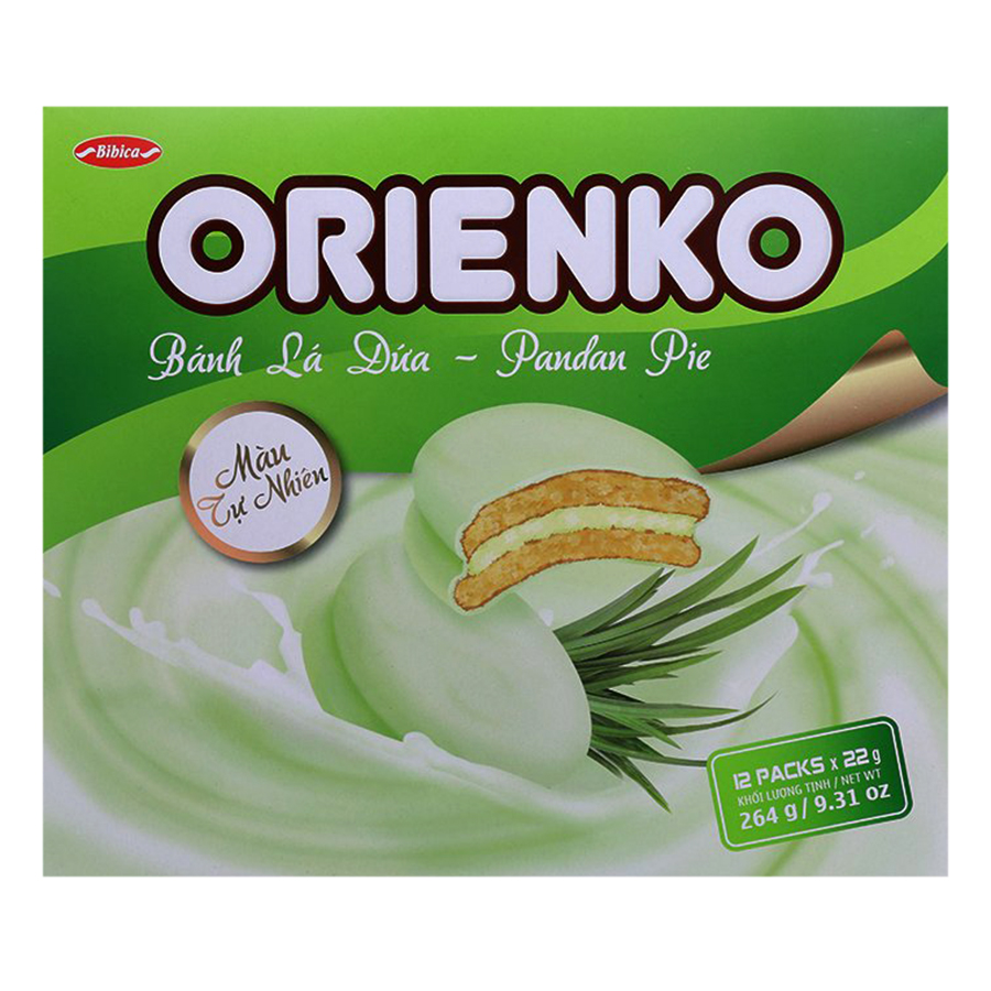 8934609212644,62_1650383,33000,tiki.vn,Banh-Orienko-La-Dua-Bibica-264g-62_1650383,Bánh Orienko Lá Dứa Bibica (264g) Bánh Orienko Lá Dứa Bibica (264g)