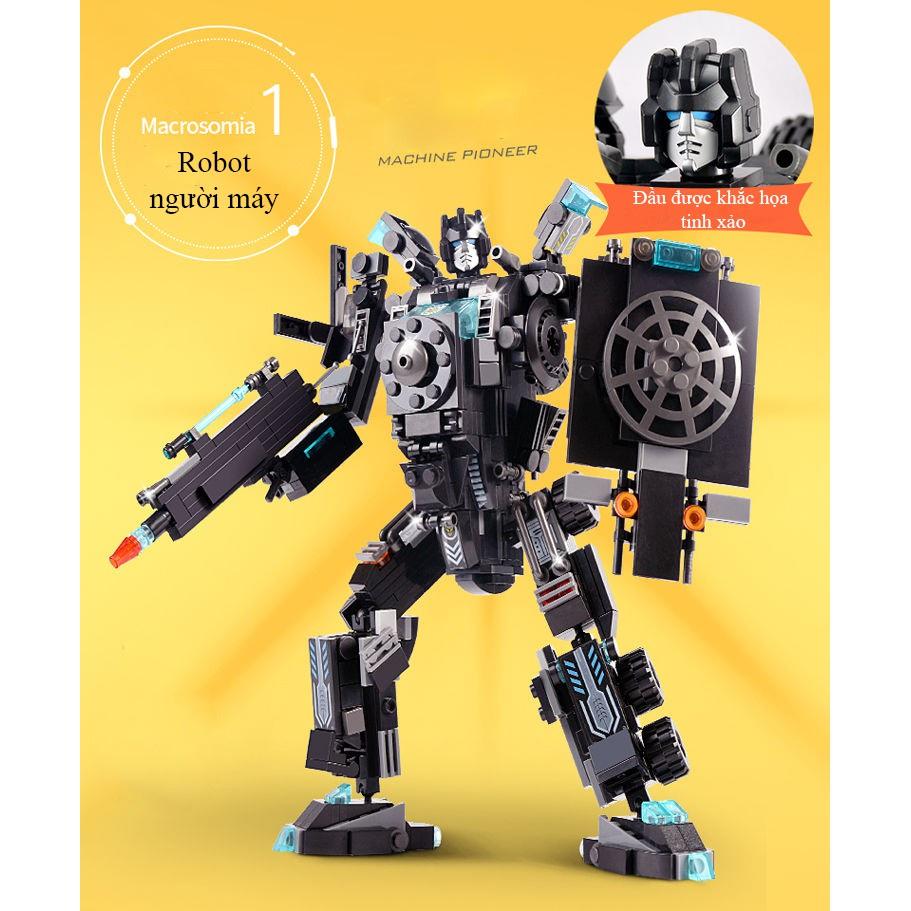 (sẵn 820+ CHI TIẾT - HÀNG LOẠI 1)ĐỒ CHƠI XẾP HÌNH LEGO BIỆT ĐỘI SWAT, LEGO XE OTO QUÂN ĐỘI, LEGO ROBOT 5035