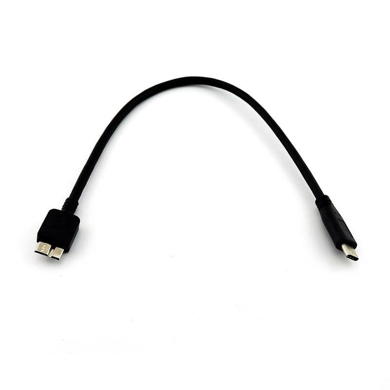Type-c to Micro B Mobile Hard Drive Data Cable USB3.1 Type-c to 3.0 Letitia
