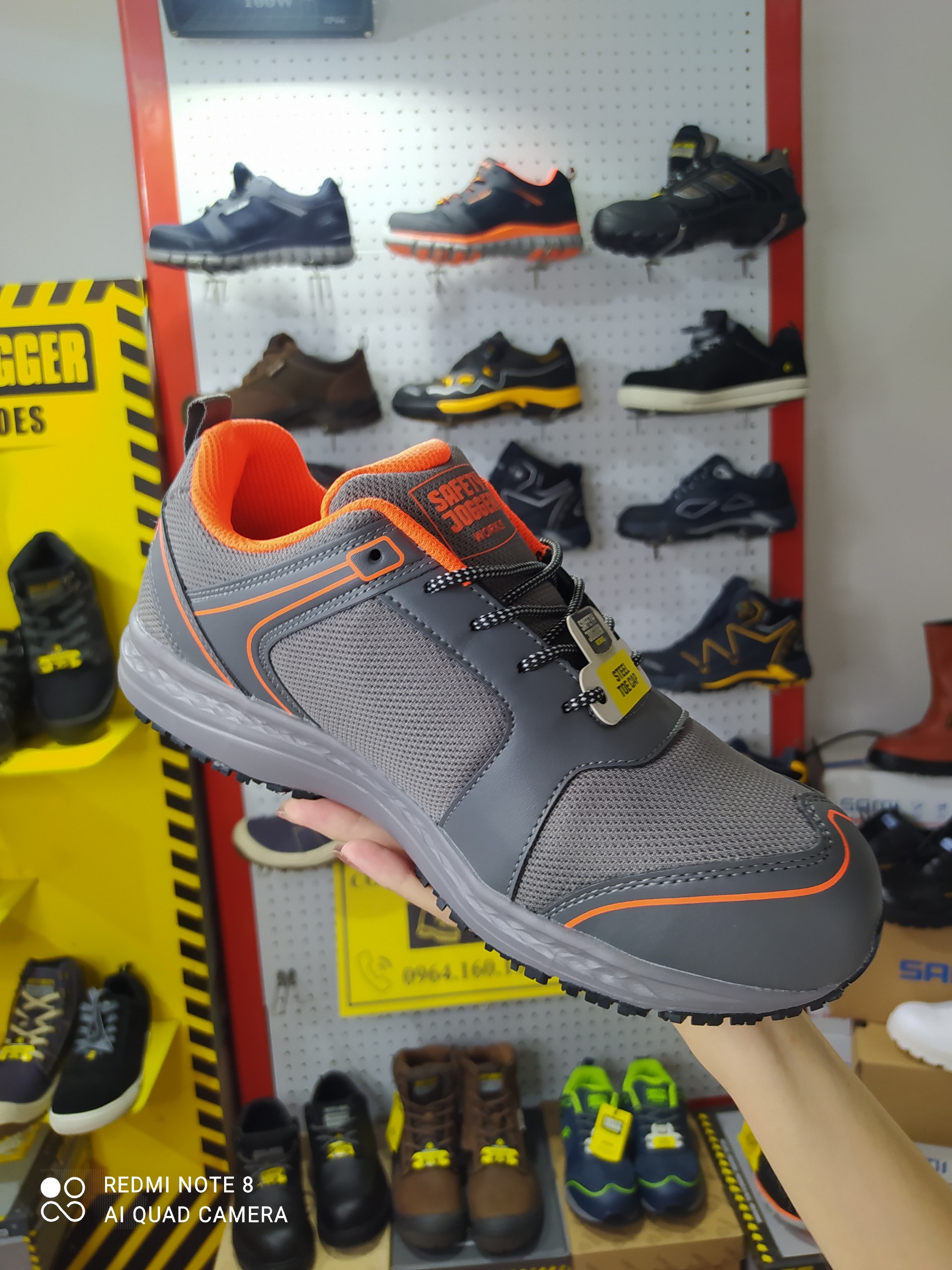 [Hàng Chính Hãng] Giày Bảo Hộ Safety Jogger Balto, Da Chất Lượng Cao, Đế PU,  Chịu Nhiệt Cao, Chống Trượt, Đâm Xuyên