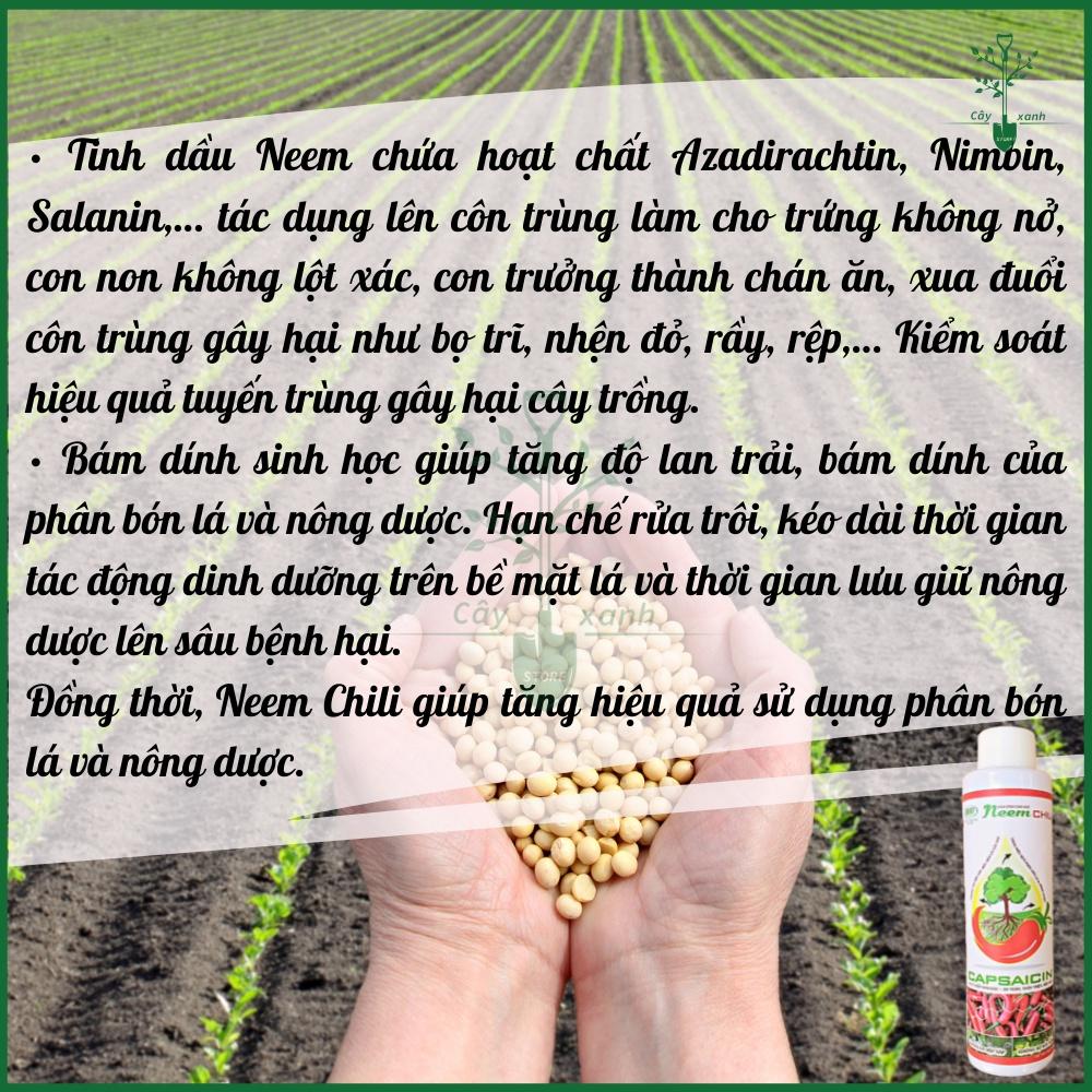 Neem Chili Chất Bám Dính Sinh Học 150ml - Điền Trang Trừ Bọ Trĩ