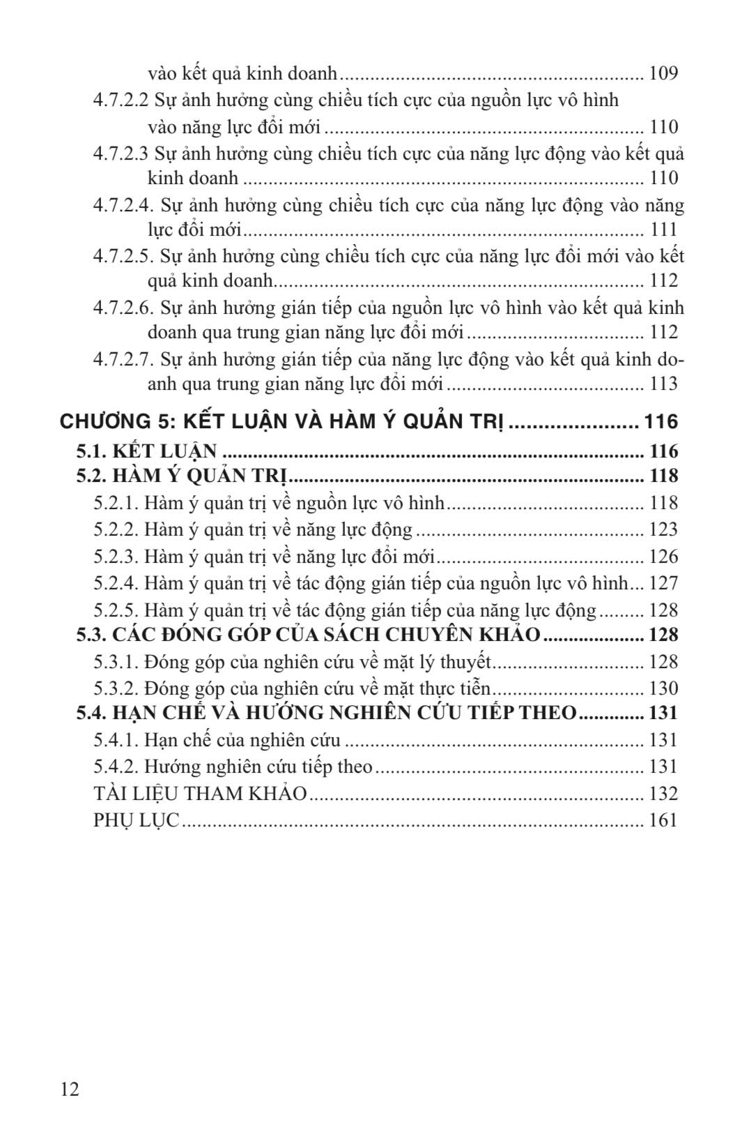 Sách Chuyên Khảo Tác Động Của Các Nhân Tố Thuộc Nguồn Lực Vô Hình Và Năng Lực Động Đến Kết Quả Kinh Doanh Của Doanh Nghiệp Trong Ngành Du Lịch Việt Nam