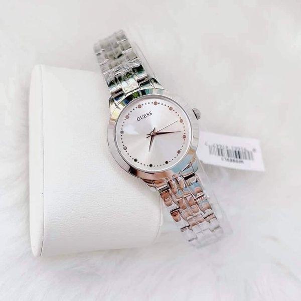 Đồng Hồ Nữ Guess U0989L1 Màu Bạc ( Size 30mm)