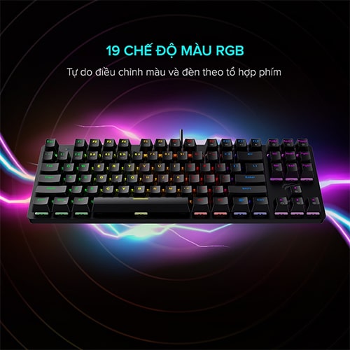 Bàn phím có dây Gaming Havit KB869L - Hàng chính hãng