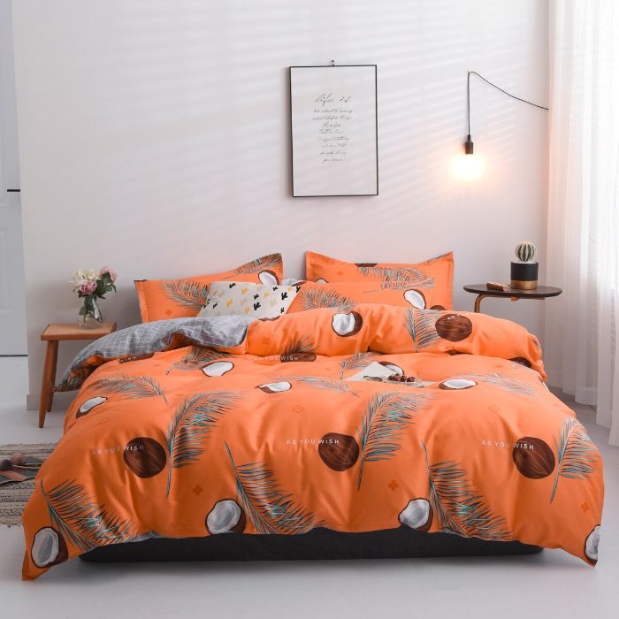 Bộ chăn ga gối Cotton cao cấp 1m6x2m THC178