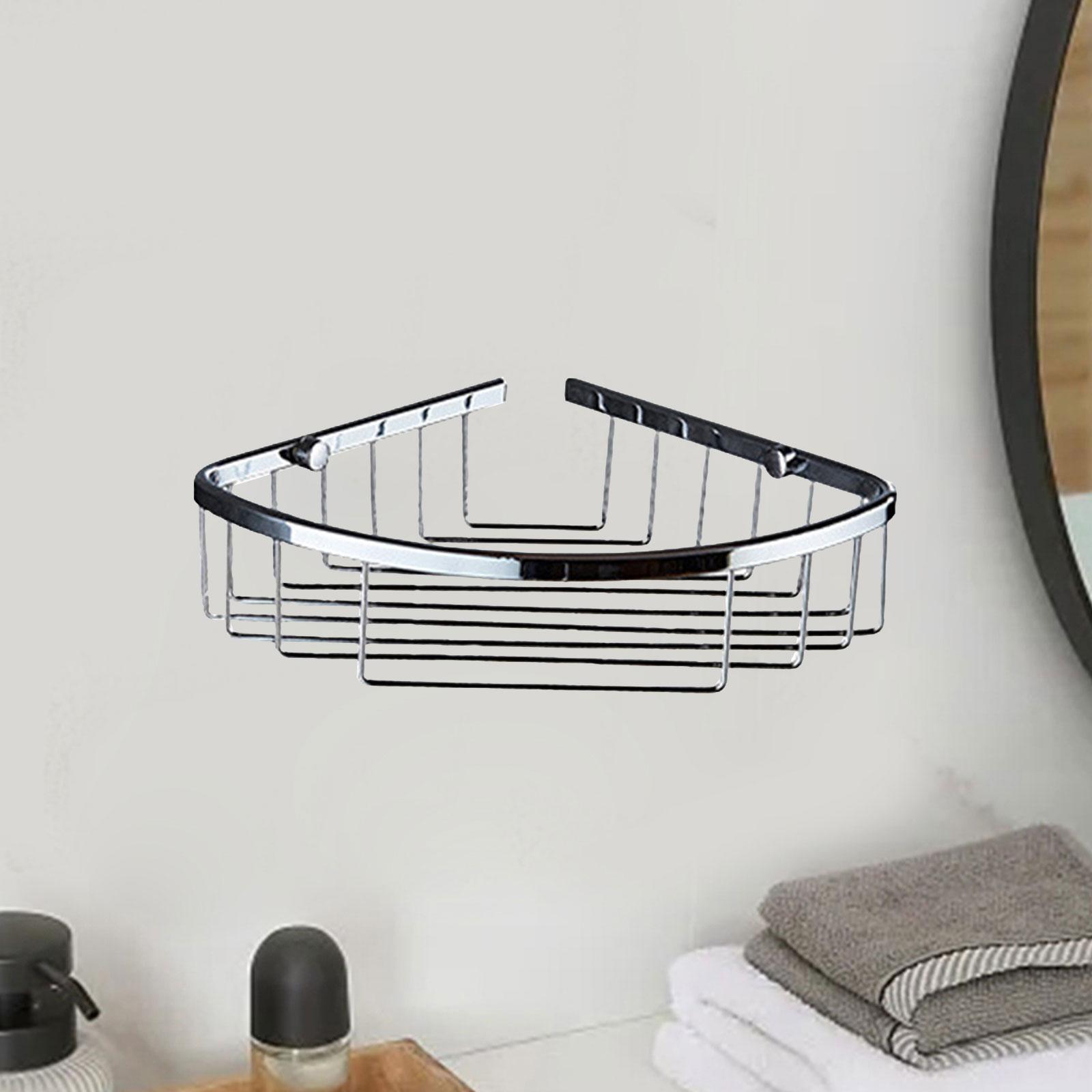 Wall Mount Bathroom Corner Shelf Bathtub Floating Shelves for Balcony Toilet