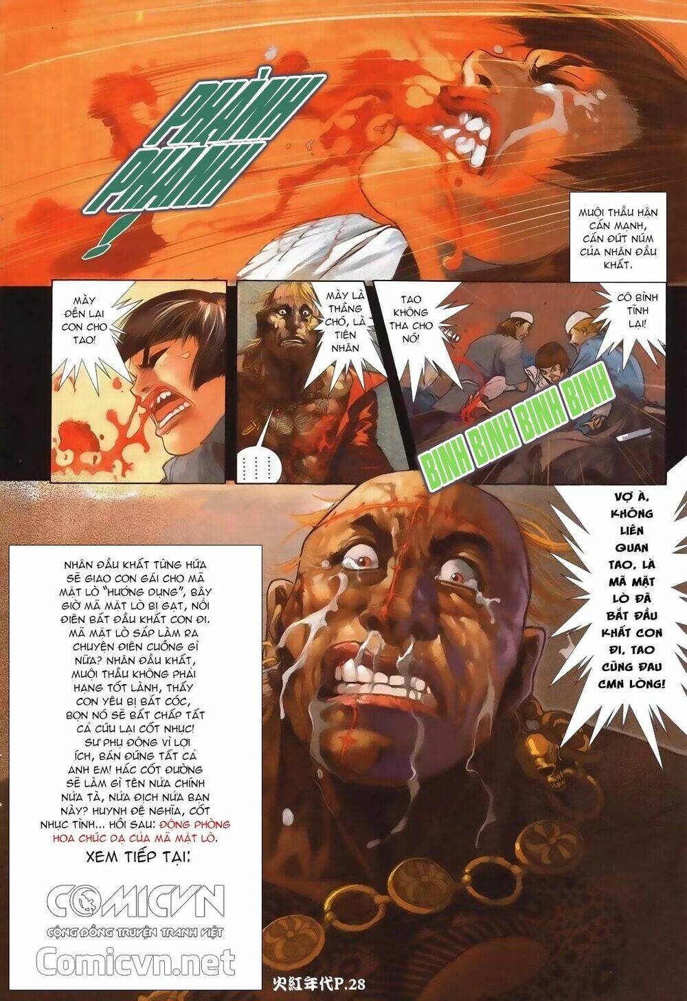 hỏa hồng niên đại hắc cốt đường chapter 82 23