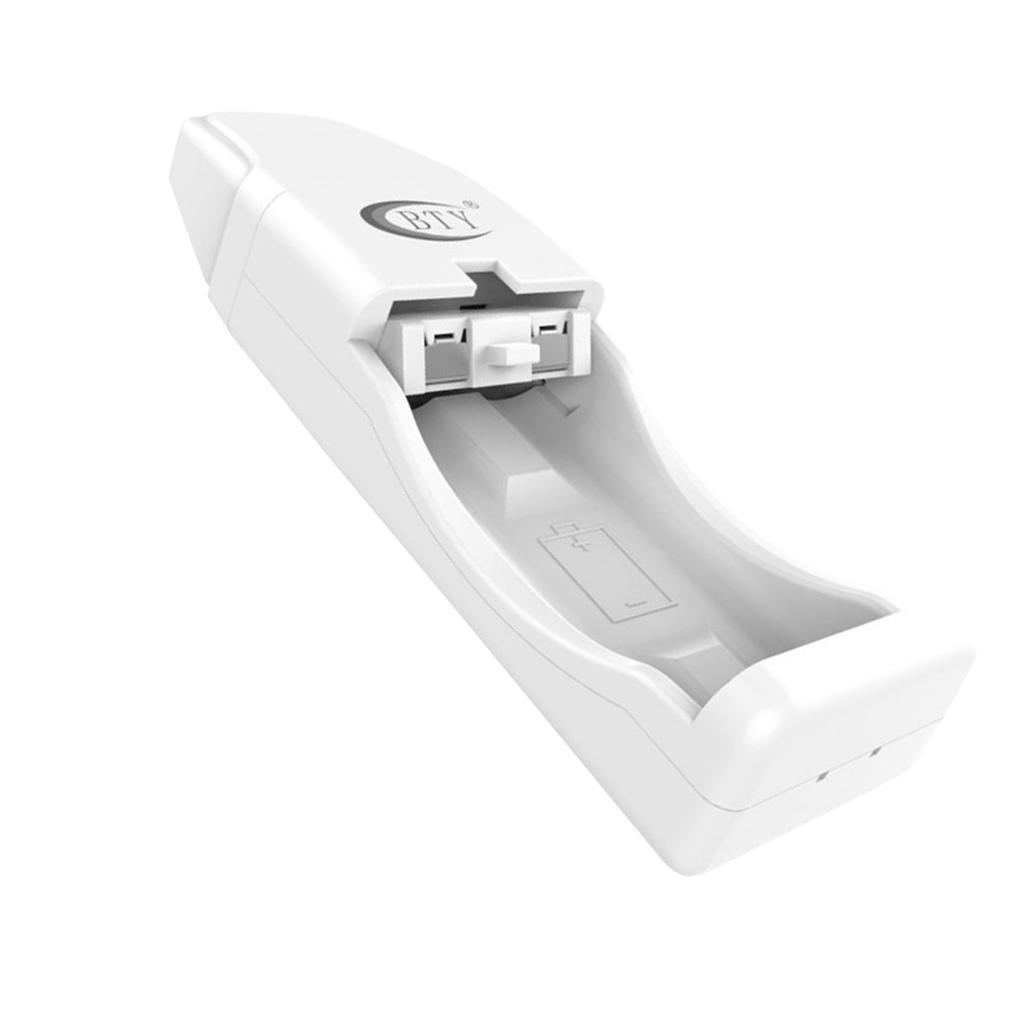 2 Slots USB Battery Charger for AA/AAA Rechargeable Battery Grey