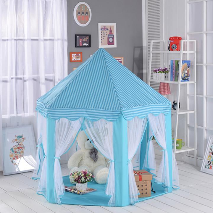 Lều công chúa cho bé - XANH - GDHN Loại Tốt