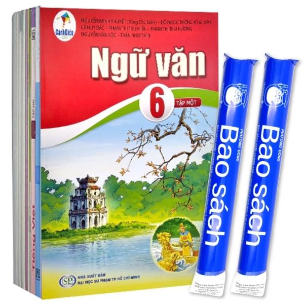 Sách Giáo Khoa Bộ Lớp 6 - Cánh Diều - Sách Bài Học (Bộ 13 Cuốn) (2022) + 2 Cuộn Bao Sách TP