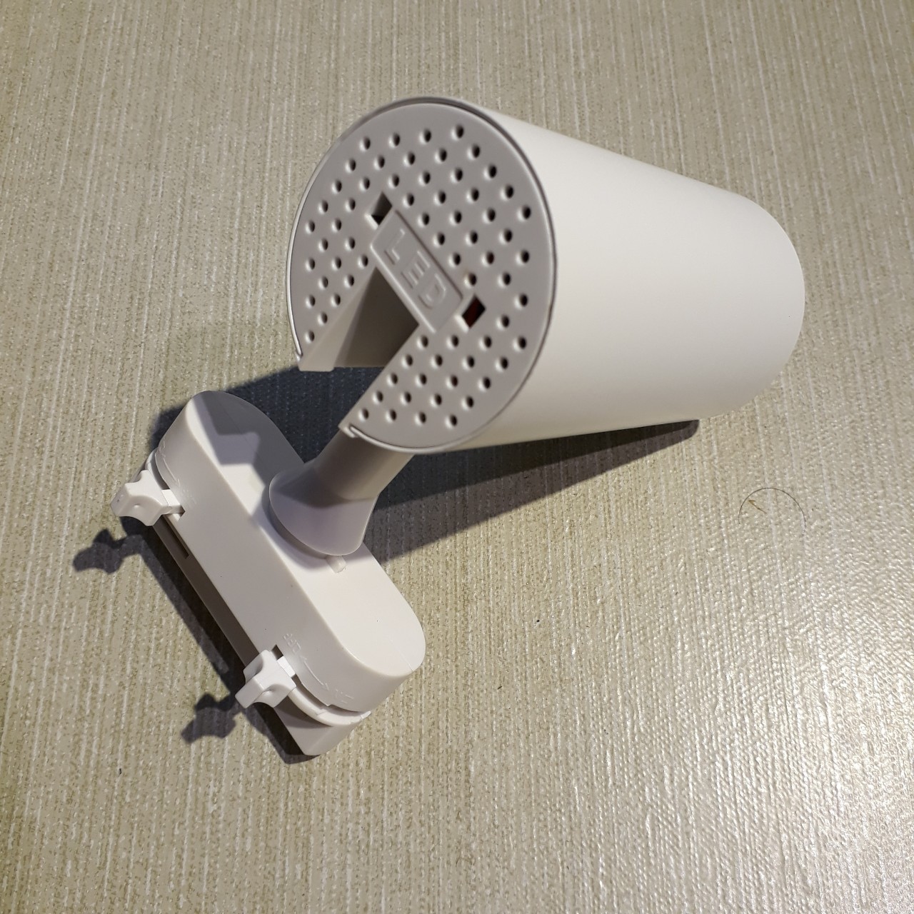 Bộ 2 Đèn Rọi Ray Ống Bơ Led Cob 20W Vỏ Trắng Ánh Sáng Trắng