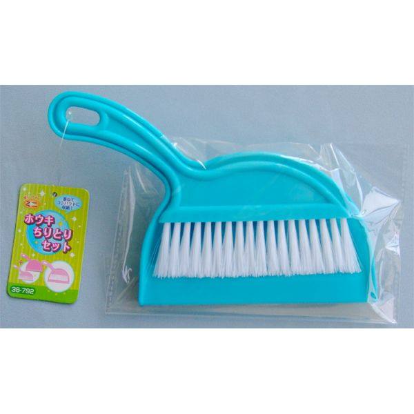 Bộ chổi &amp; xẻng hót rác Mini cán cong Seiwa Pro (Giao màu ngẫu nhiên) - Hàng nội địa Nhật Bản nhập khẩu chính hãng