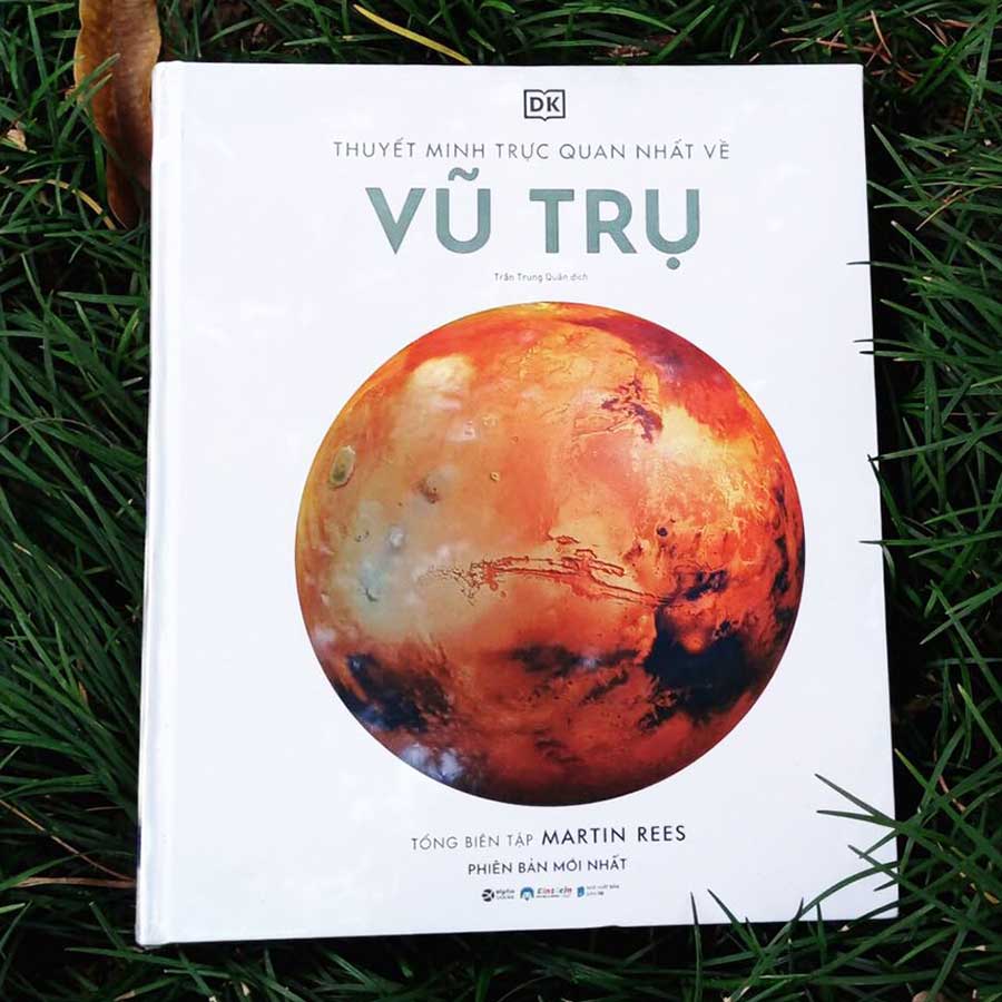 Bìa Cứng Thuyết Minh Trực Quan Nhất Về Vũ Trụ - Dk - Martin Rees Trần Trung Quân Alphabooks Nxb Dân Trí