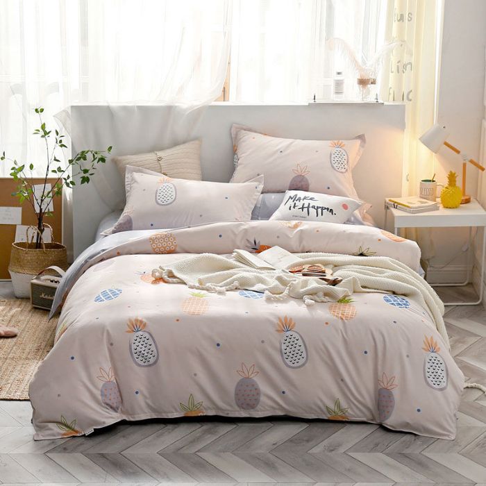 Bộ chăn ga gối Cotton cao cấp 1m6x2m THC125