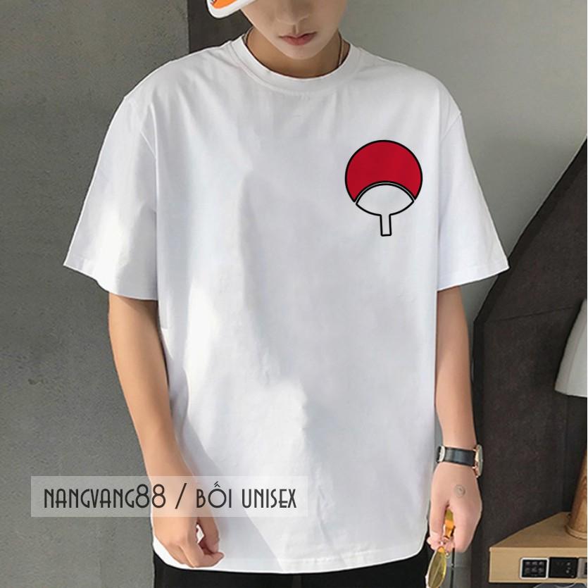 Áo Thun Tay Lỡ Nam Nữ Gia Tộc UCHIHA Bối Unisex