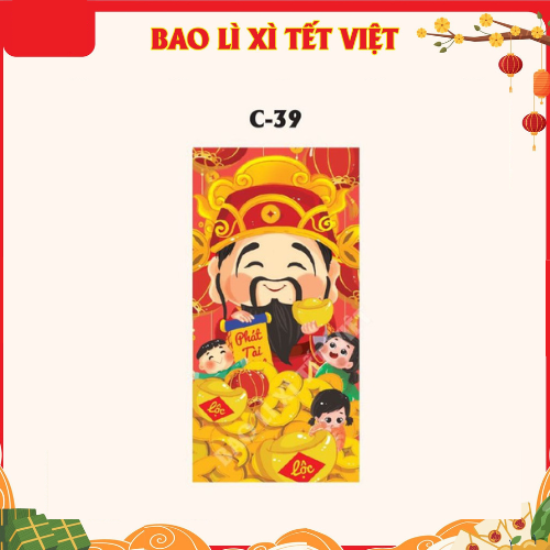 Bao Lì Xì 2023 Set 10 cái