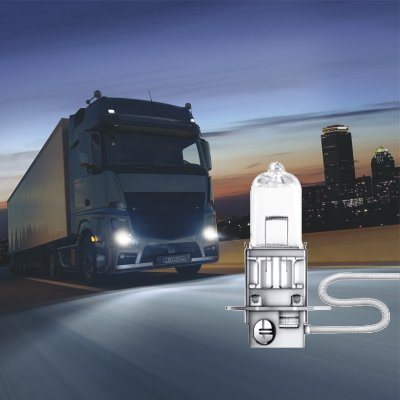 Bóng đèn halogen tăng sáng 100% OSRAM TRUCKSTAR PRO H3 24v 70w (Hộp mica 2 cái)