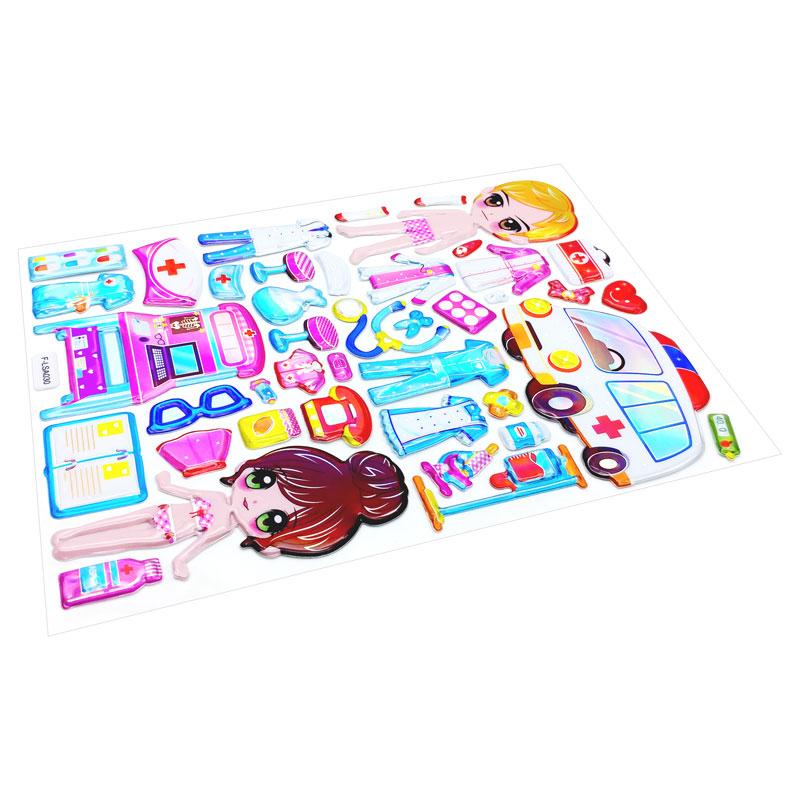 Sticker Nhựa Nổi F-LSA030