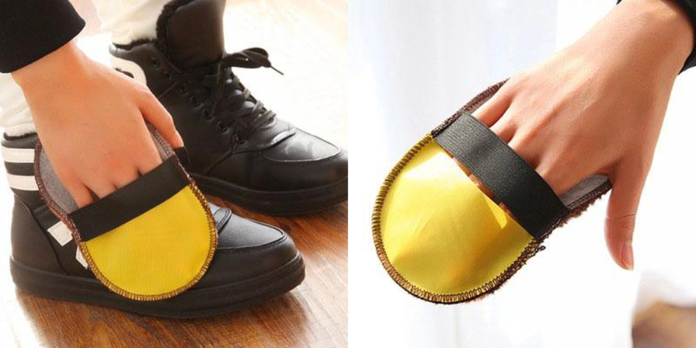 Găng Tay Lau Chùi Giày Có Thể Sử Dụng Để Đánh Giày Da Với Xi