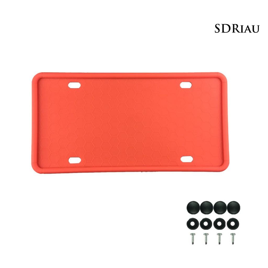 Khung Silicone Gắn Biển Số Xe Hơi Chống Rỉ Sét Tiện Dụng