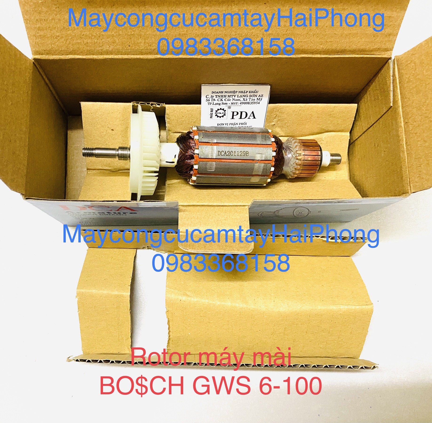 Rô to máy mày góc 'Bo$ch' mod.'GWS6-100' , 'DCA' mod."ASM03-100A' , 'DongCheng' mod."DSM03-100A' ... Hiệu DCA