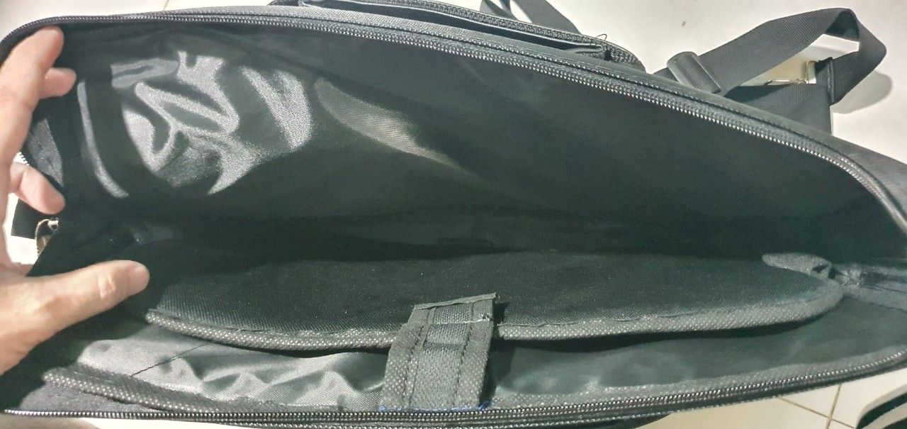 Cặp laptop, túi đựng laptop 2 ngăn, có dây đeo chéo, hàng loại tốt - Hàng chính hãng