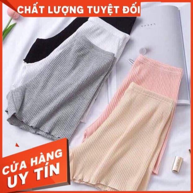 Quần Đùi Mặc Váy Tăm Tre Mẫu Mới