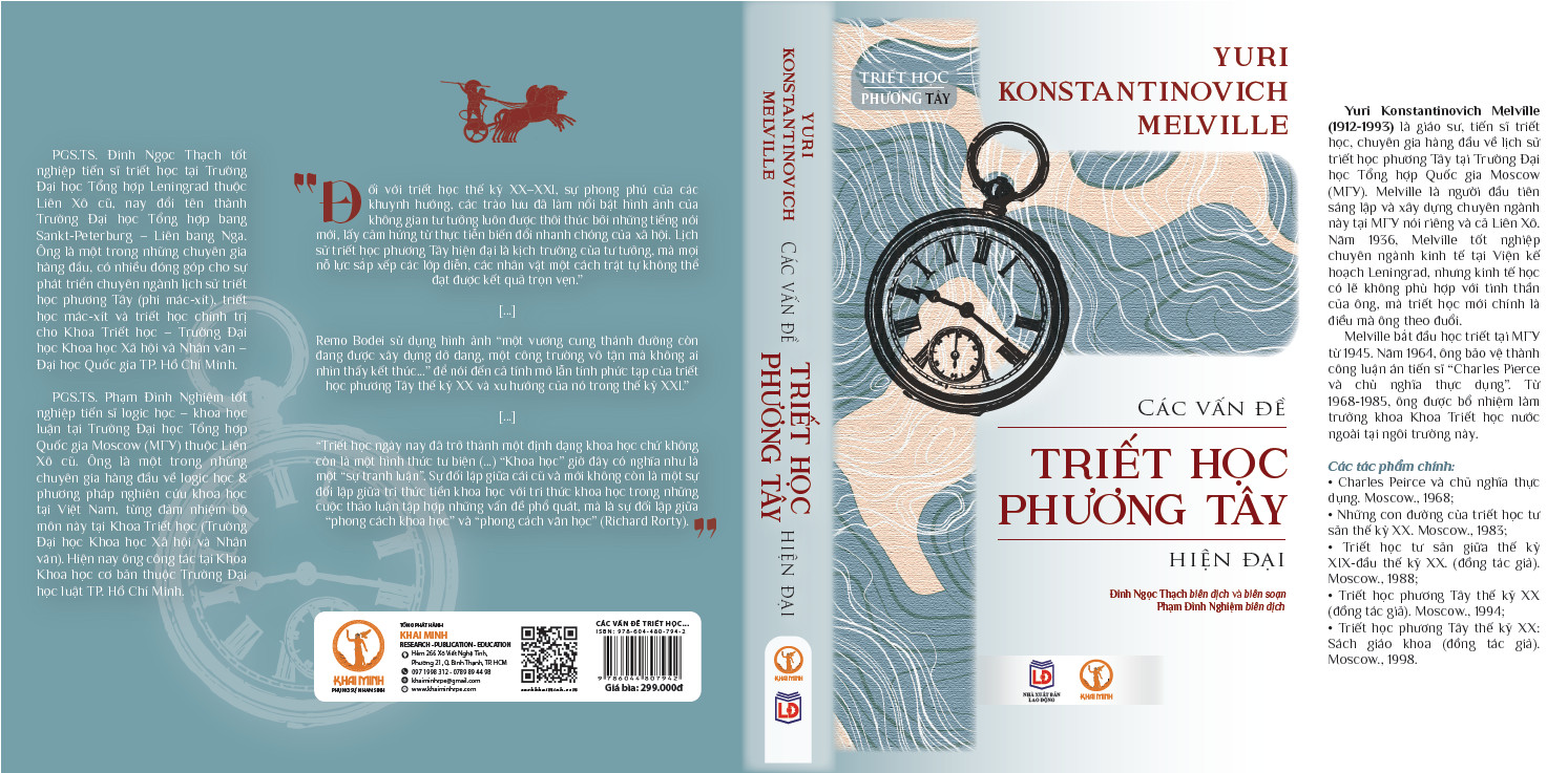 CÁC VẤN ĐỀ TRIẾT HỌC PHƯƠNG TÂY HIỆN ĐẠI - Yuri Konstantinovich Melville - Đinh Ngọc Thạch biên dịch và biên soạn, Phạm Đình Nghiệm biên dịch - (bìa mềm)