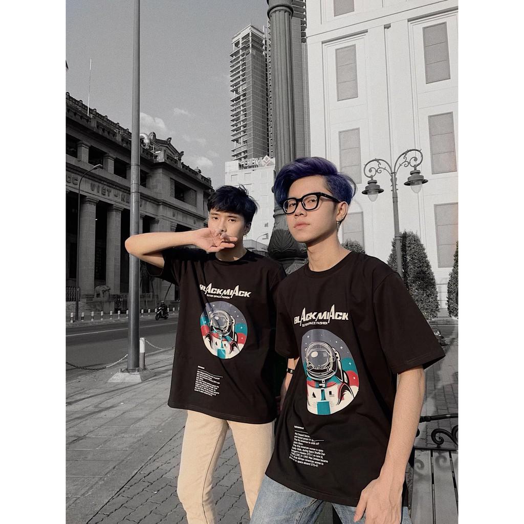 ÁO PHI HÀNH GIA ASTRONAUT - Áo thun cotton BLACKMIACK - Thun form rộng Unisex