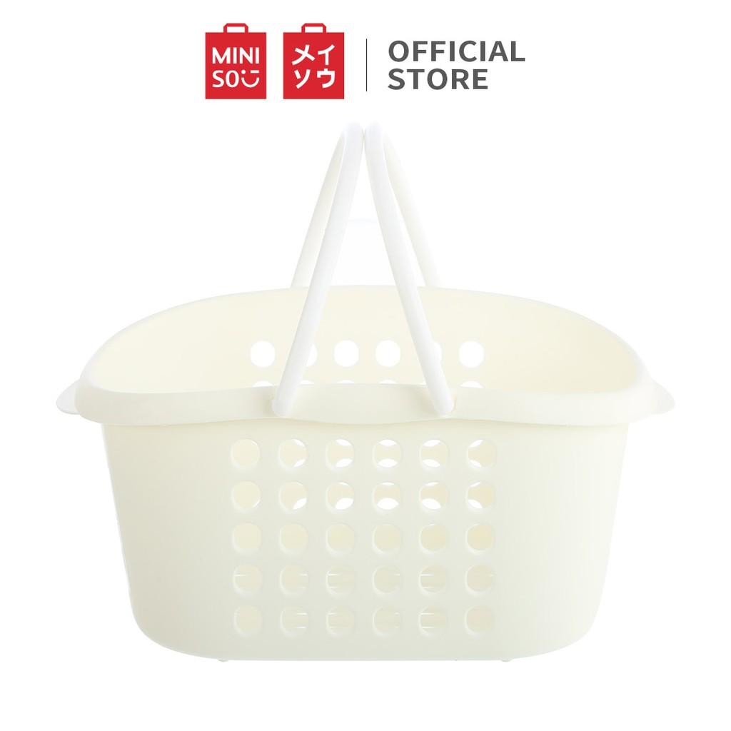 Đơn giản cổ điển Giỏ tắm Miniso (Giao màu ngẫu nhiên)