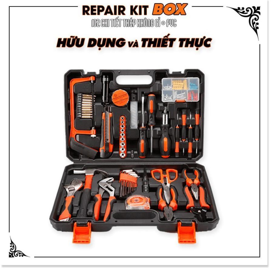 Bộ Dụng Cụ Sửa Chữa 102 Chi Tiết - Vận Chuyển Miễn Phí Toàn Quốc