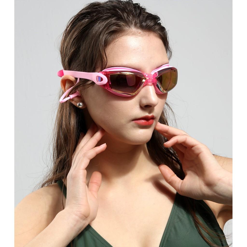 Kính bơi cận có độ độ cận thị từ 1.5 độ đến 8.0 độ SPORTY mắt kính cản tia UV hạn chế sương mờ