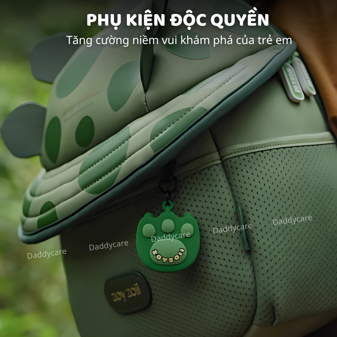 Balo cho bé mầm non Zoyzoii hình cây nấm B50,B80 Mushroom Backpack Series, cặp sách cho bé mẫu giáo