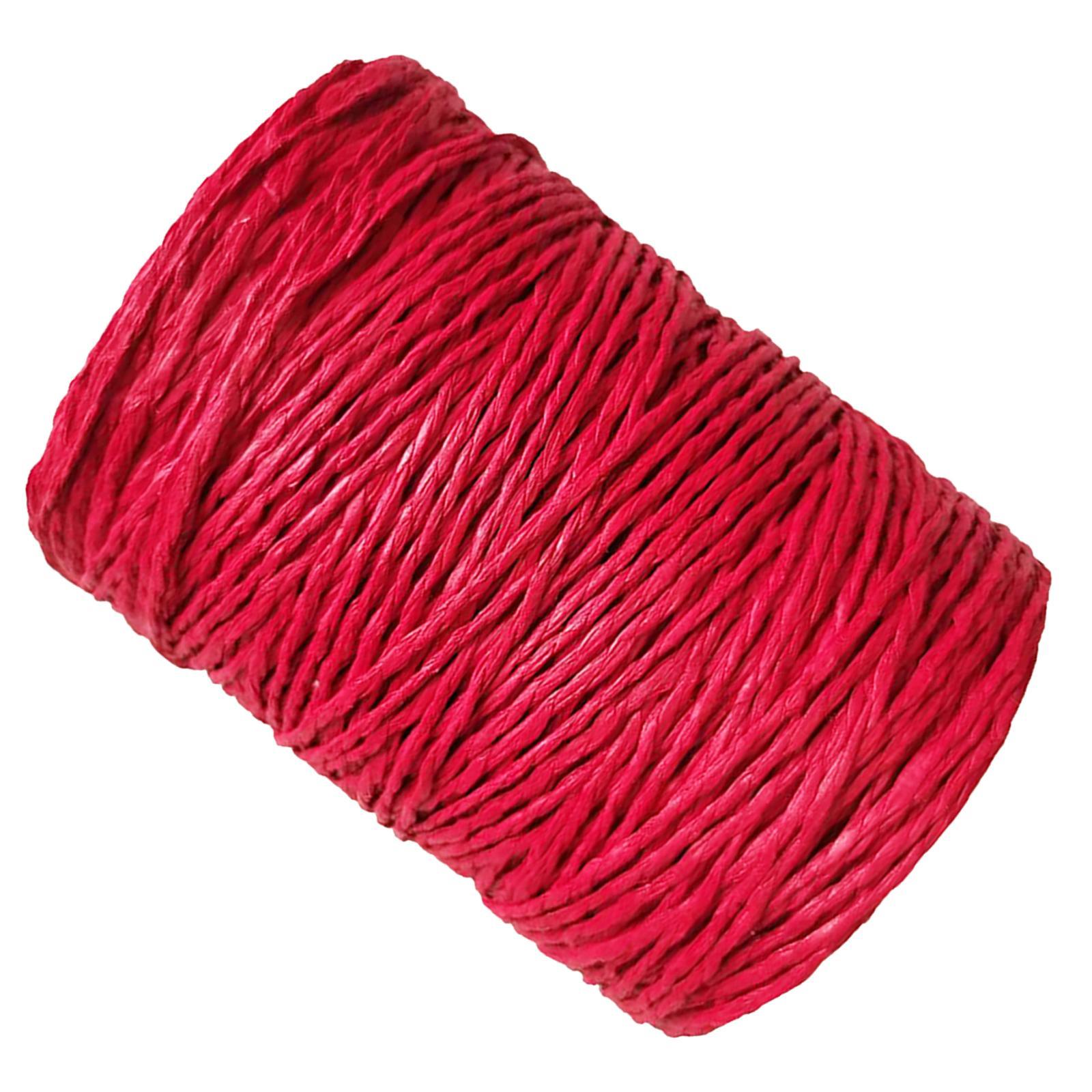 Raffia Paper Craft Ribbon Raffia yarns 820 Feet Macrame Projects Packing Paper Twine Weaving Raffia Ribbon for Bags Festival Gifts Crafting