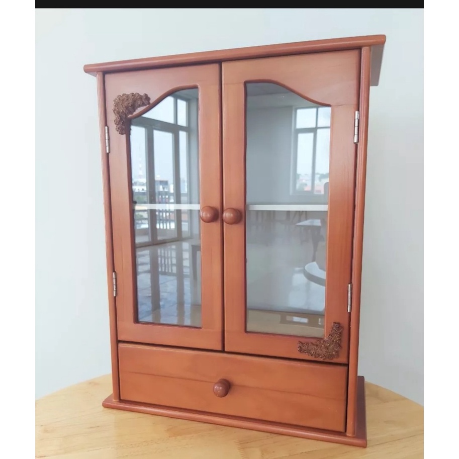 Tủ thuốc y tế gia đình mái bằng . loại có hộc
