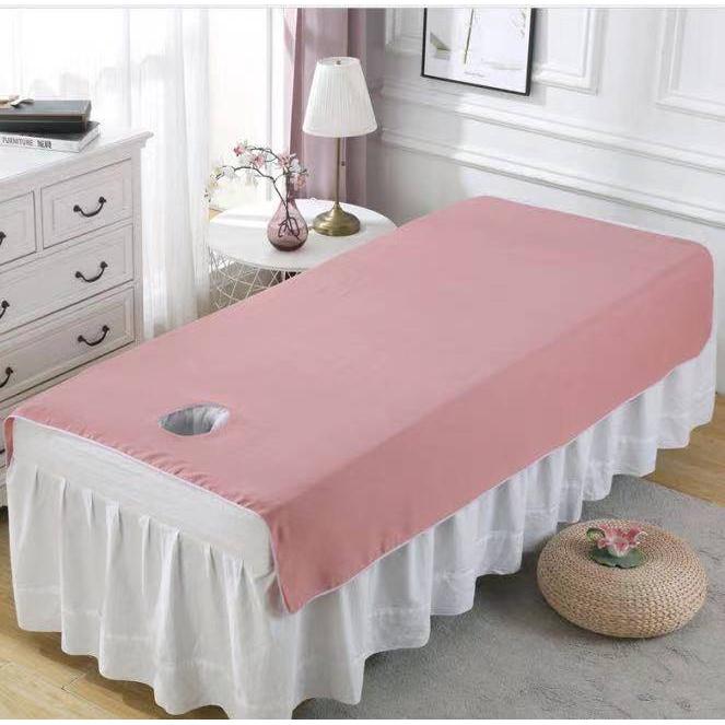 Ga Trải Giường Mát Xa Mềm Mại Chống Nhăn Màu Trơn Cho Salon