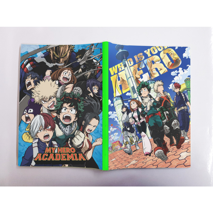 Sổ tay bìa dẻo hình Anime Boku No Hero Academia