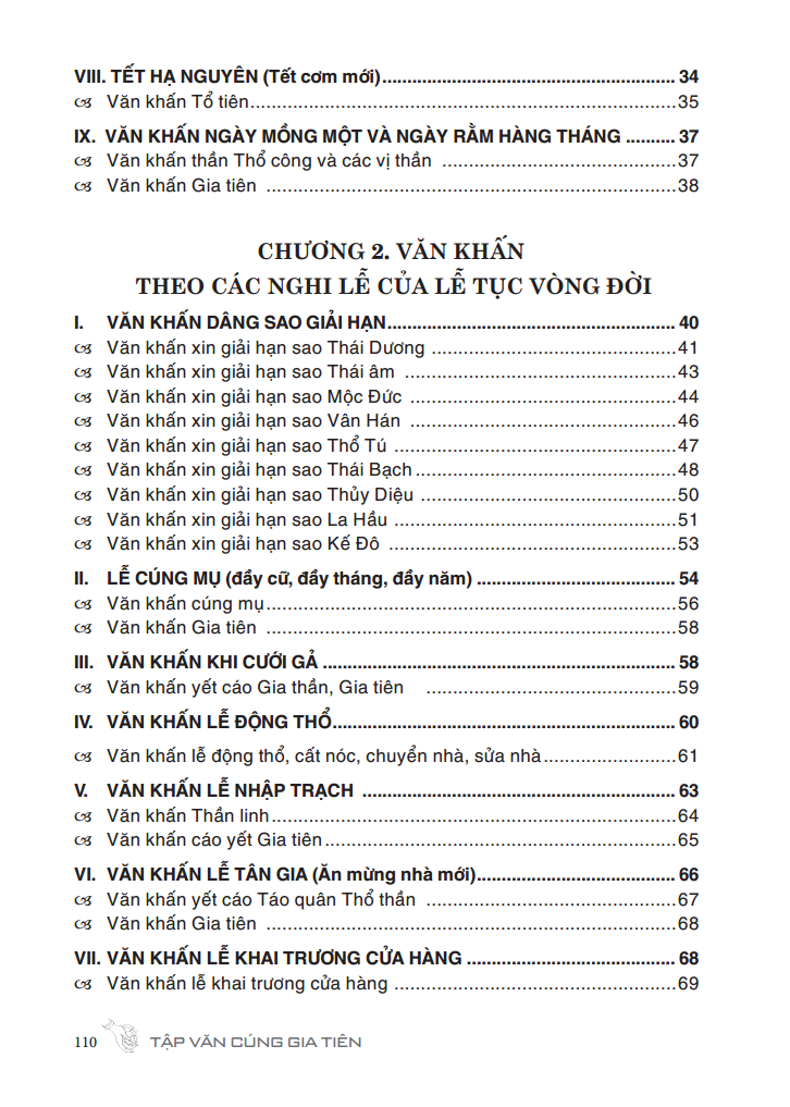 Tập Văn Cúng Gia Tiên