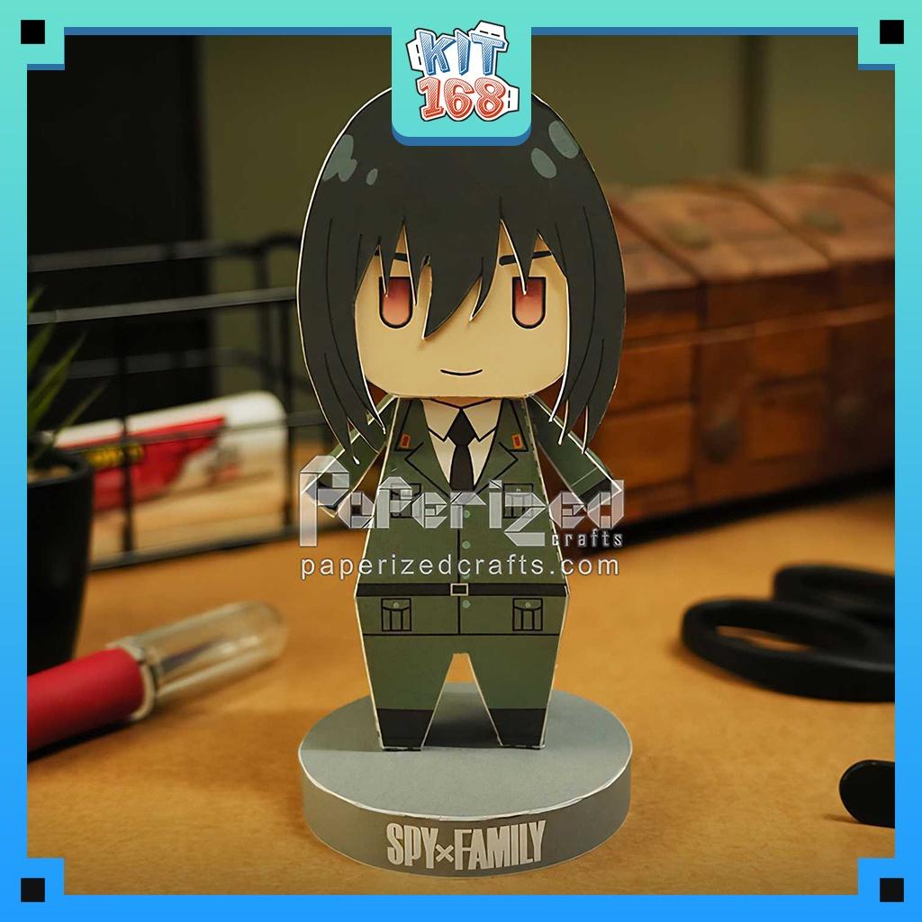 Mô hình giấy Anime Game Chibi Yuri Briar - Spy x Family