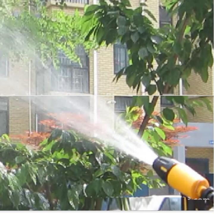 Bộ dây vòi xịt nước rửa xe, tưới cây . tăng áp 3 lần, loại 20m 206319 cút sập,nối vàng+ tặng mở chai