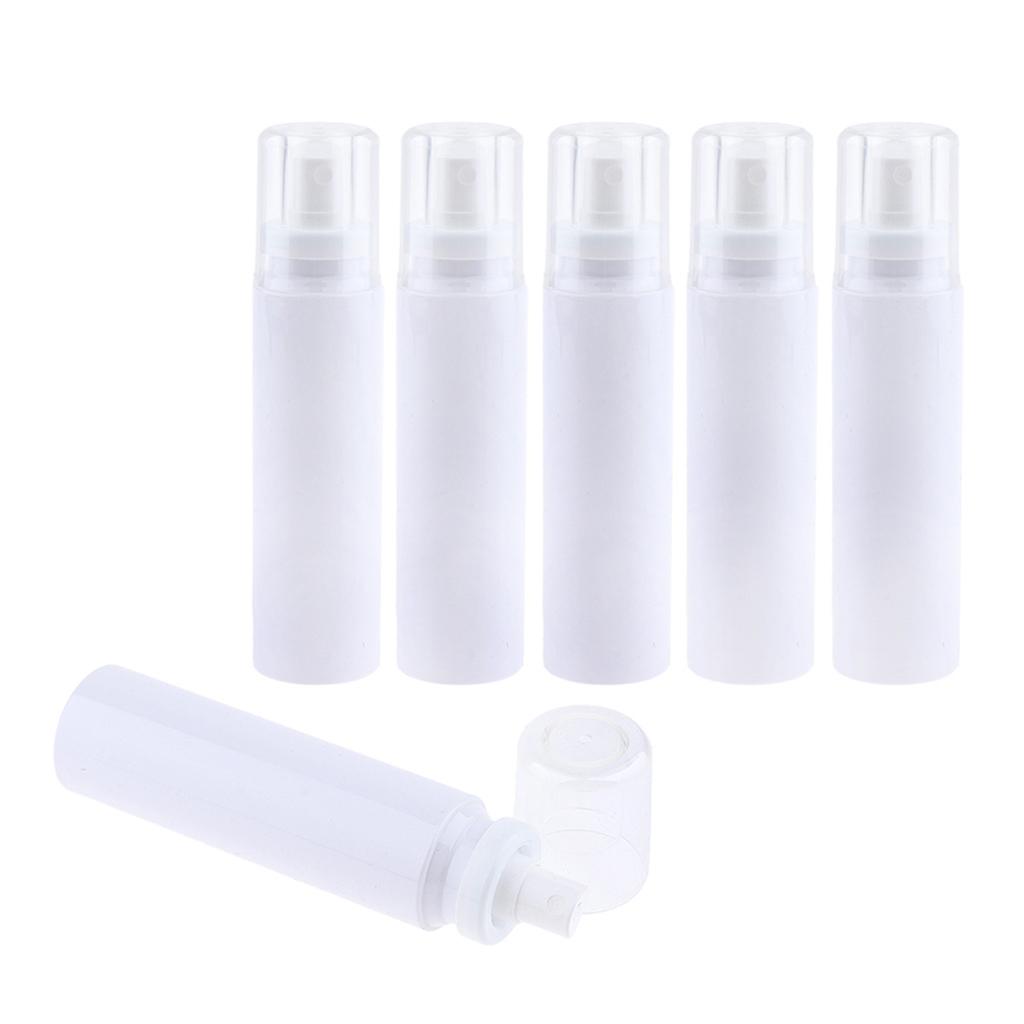 6 Chiếc Trống Mỹ Sương Bơm Chai Xịt Nước Hoa Mực Atomizer Hộp Đựng