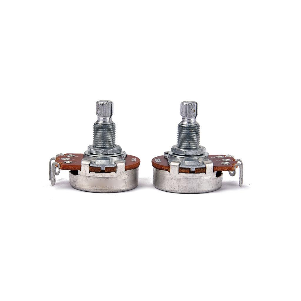 2 Pieces B250K Clubfoot Push Pull Control Guitar Pot for Electric Guitar