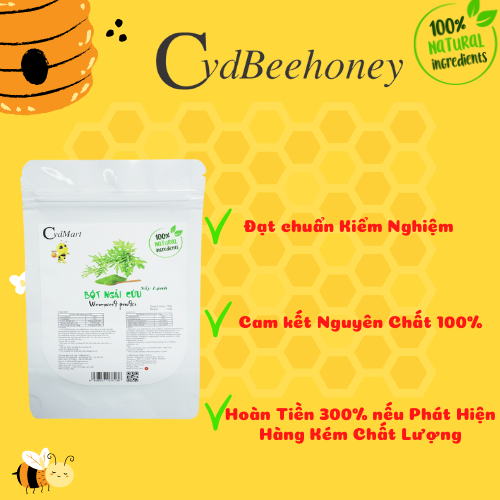 Bột Ngải Cứu Sấy Lạnh CvdMart 100g - Wormwood Powder CvdMart
