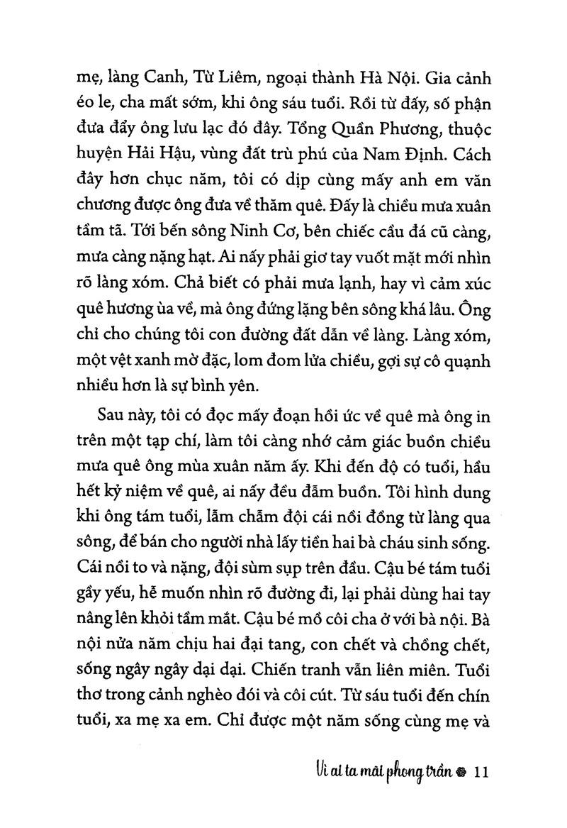 Vì Ai Ta Mãi Phong Trần