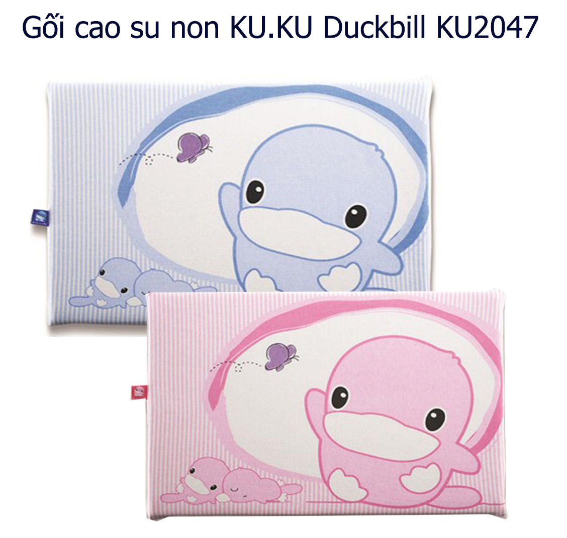 vỏ gối kuku dùng để thay thế gối cao su non KU.KU Duckbill ku2047 ku2046 29,5 x 43 x 2,5cm ku2061 ku2060