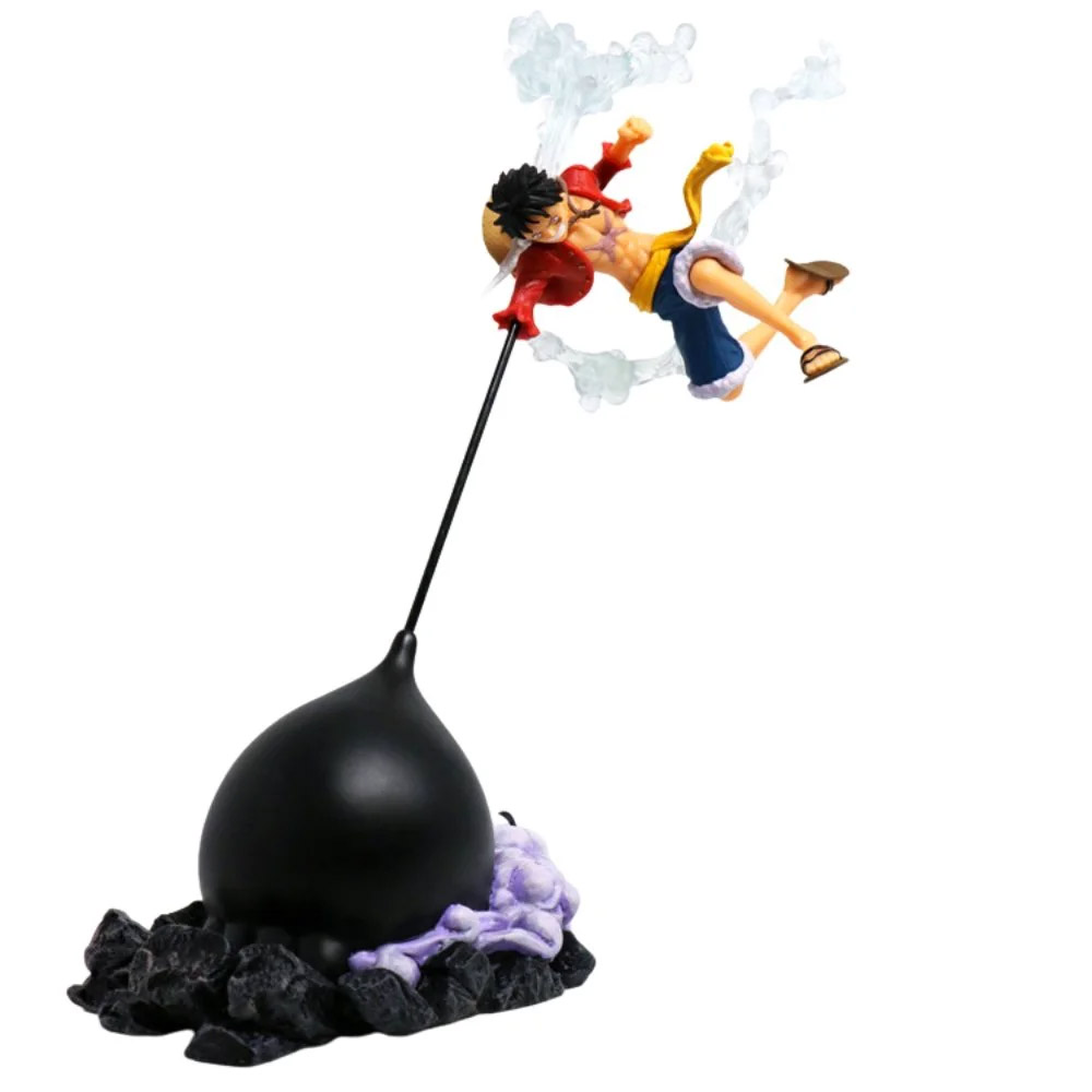 Mô Hình OnePiece Luffy nika gear 2 trạng thái chiến đấu cao 26cm nặng 300