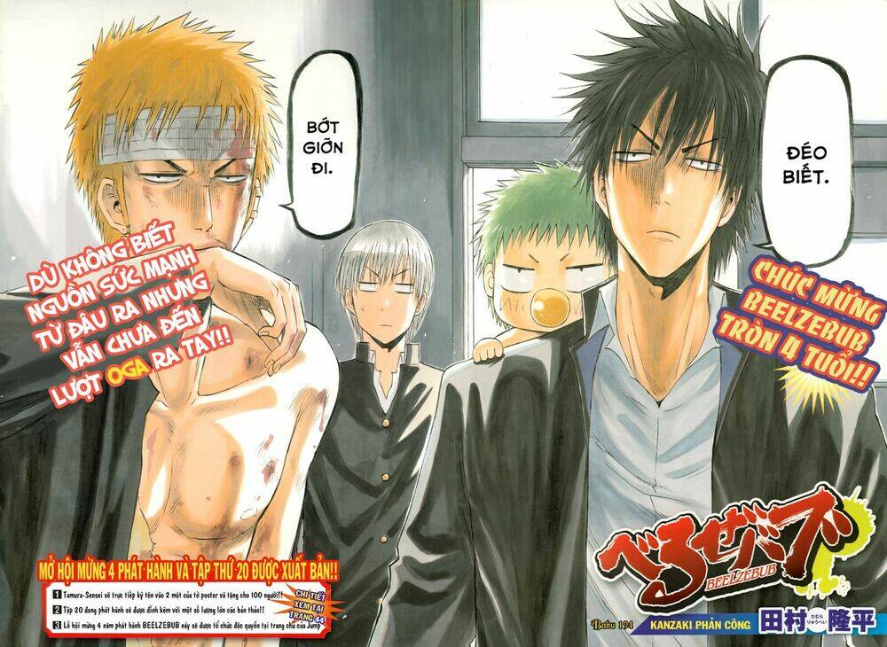 beelzebub - vua quỷ chapter 194 4