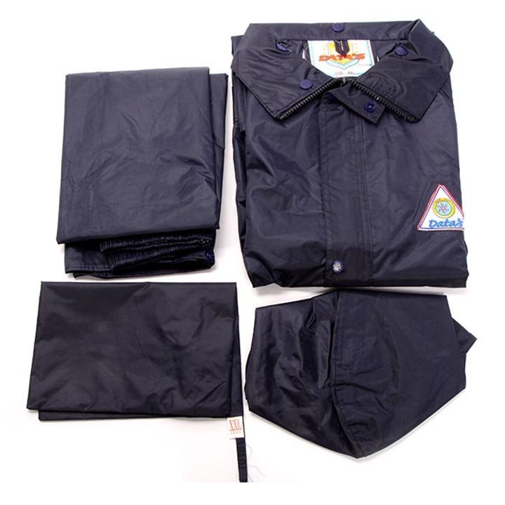 Bộ Quần Áo Đi Mưa Vải Dù Nguyên Bộ Siêu Bền Size XXL