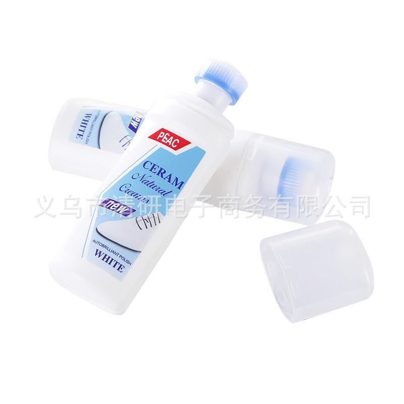 Chai nước - dung dịch tẩy rửa toàn bộ các loại giày, cọ tẩy trắng giày dép