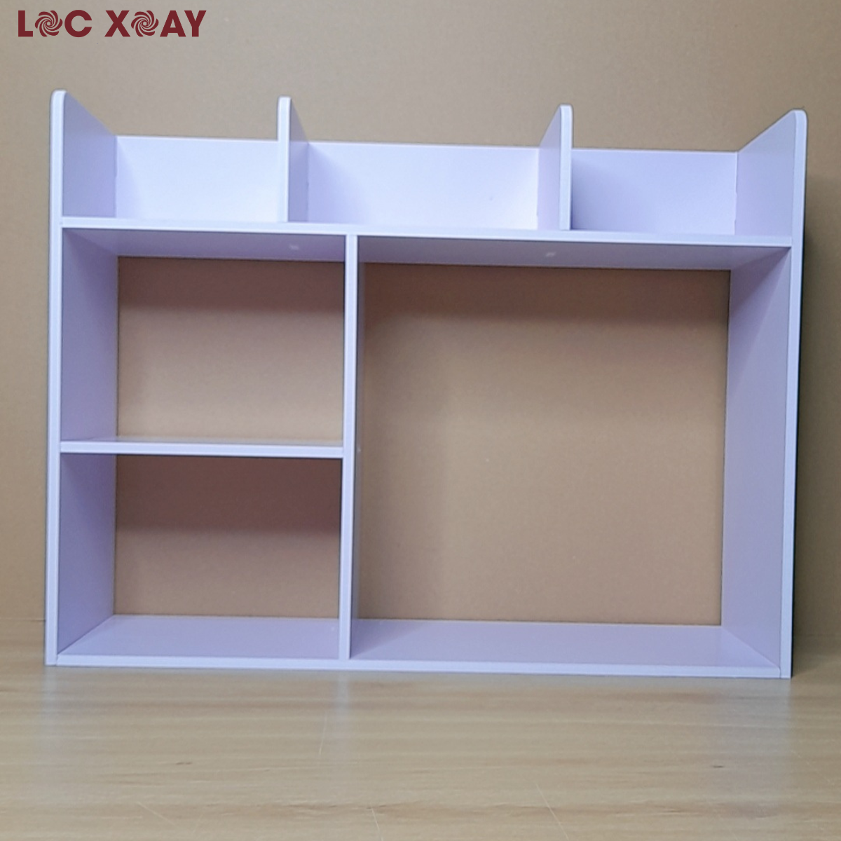 Kệ Sách Để Bàn GS7 Chất Liệu Gỗ Nhựa Pitech Tối Ưu Không Gian, Giá Sách Đa Năng Kích Thước 60*17*46